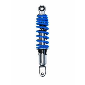 YSS スーパーディオ リアサスペンション クローム/ブルー 270mm 5段階式スプリングプリロード AF27/28 新品 Dio-ZX