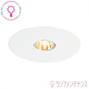 DNL D-EX11(器具:ホワイト W)1/2ビーム角:55° 薄型ダウンライト グレアレスタイプ...