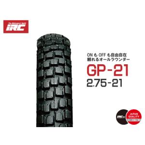 IRC 納期未定入荷後発送 送料無料 井上ゴム GP210 2.75-21 120/80-18 