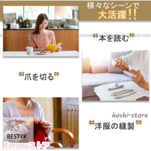 老眼鏡 メガネ型ルーぺ 丸型拡大鏡 ルーペ 1...の詳細画像5