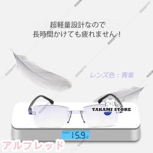 老眼鏡 遠近両用 自動にスマートズーム おしゃ...の詳細画像3