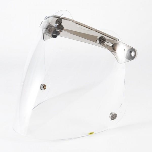 72JAM 開閉式フリップアップベース一体型 3D 立体コンペシールド ジェットヘルメット シールド...