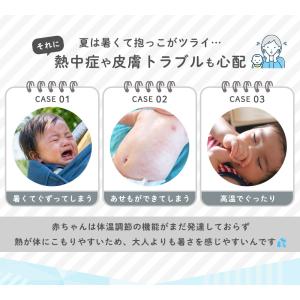 よだれカバー 冷却パッド ひんやり ベビー 赤...の詳細画像1