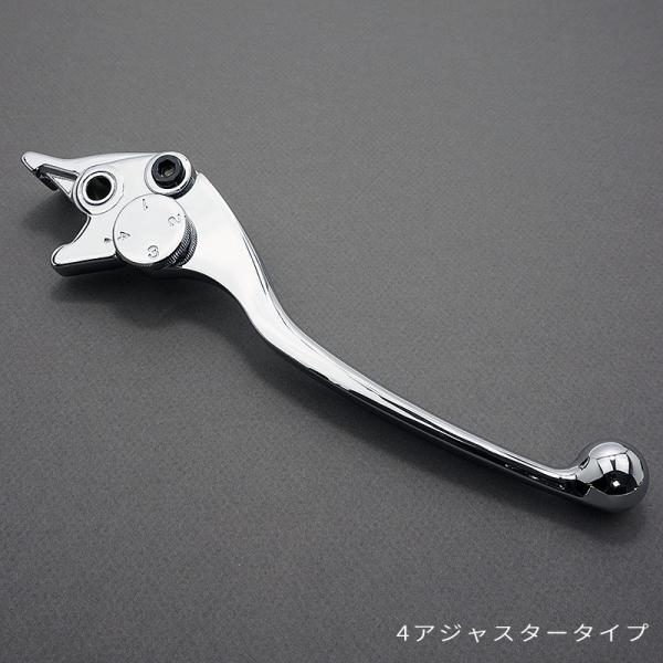 メッキ クラッチレバー  バリオス ZRX400 ゼファー400 ゼファー750等適合