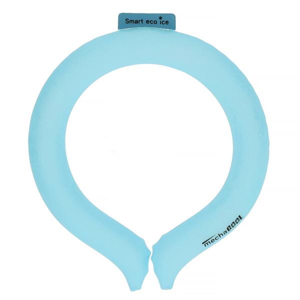 ネッククーラー スマートエコアイス めちゃクール スカイブルー Lサイズ 22℃ 暑さ対策 熱中症対...
