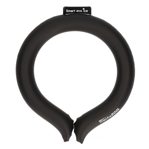ネッククーラー スマートエコアイス めちゃクール ブラック Mサイズ 28℃ 暑さ対策 熱中症対策 ...
