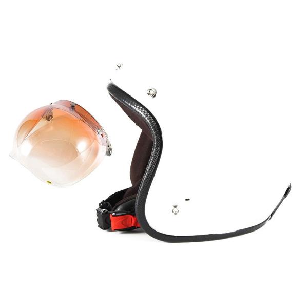 72JAM ジェットヘルメット&amp;シールドセット JP MONO HELMET - ホワイト  XLサ...