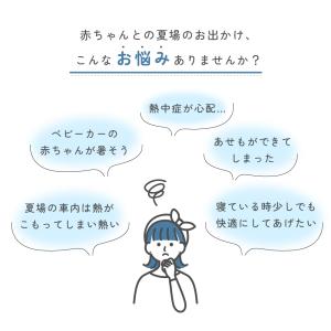 ベビーカー ファンシート 扇風機 保育士さん推...の詳細画像1