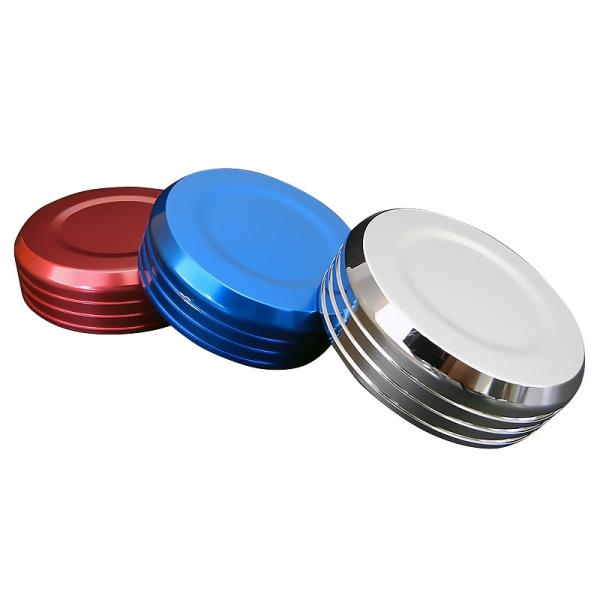 HANDLE-KING ハンドルキング ブレーキ マスターシリンダー 用キャップ アルミ製 ブルー ...