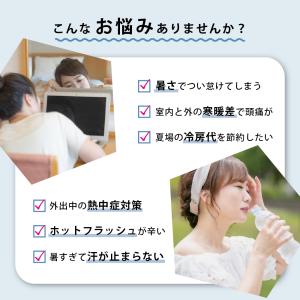 アイスヘッド 帽子用保冷剤 熱中症 暑さ対策グ...の詳細画像1