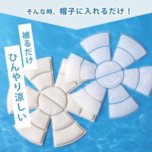 アイスヘッド 帽子用保冷剤 熱中症 暑さ対策グ...の詳細画像2