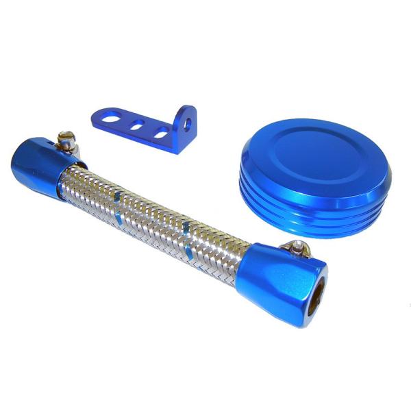 NISSIN ニッシン  別体マスターシリンダー用 カスタムパーツ ラグジュアリー3点セット ブルー...