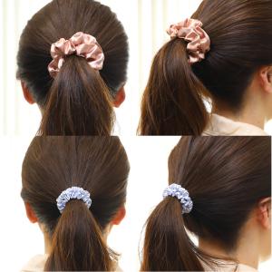 シルクシュシュ ヘアゴム シルク100% 美髪...の詳細画像2