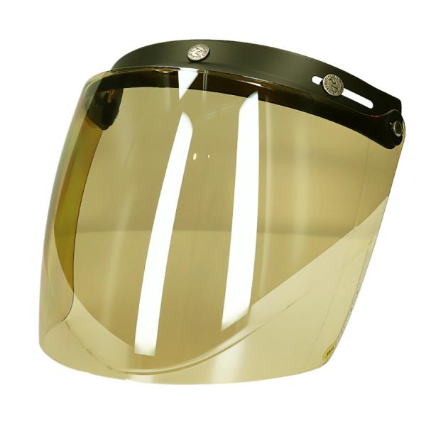 72JAM ジェットヘルメット シールド 開閉式 スクエアシールド フリップアップベース一体型 日焼...