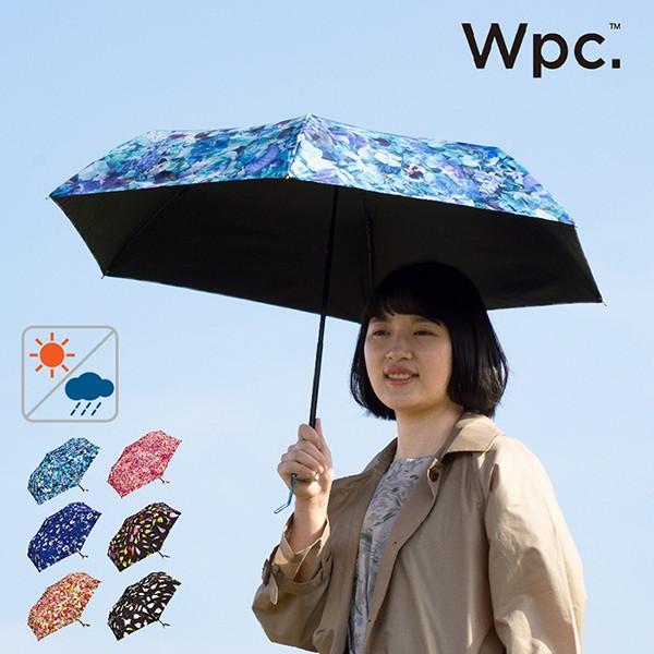 折りたたみ傘 Wpc 軽量 レディース 日傘 晴雨兼用傘 UVカット99% plantica フラワ...