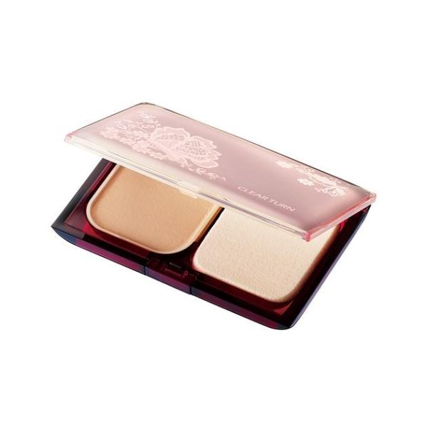 クリアターンEX　ラスティングファンデーション用ケース(スポンジ付)