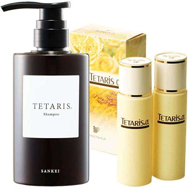 薬用テタリスα　200mL(100mLx2本)頭皮用薬用育毛剤［医薬部外品］＆　シャンプーマークII...