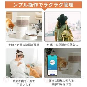 自動給餌器 猫 犬 定時定量 自動餌やり機 ペ...の詳細画像3
