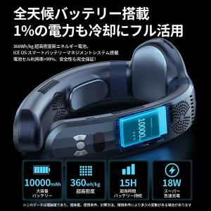 ネッククーラー -20℃ 四季使用 羽なし 静...の詳細画像3