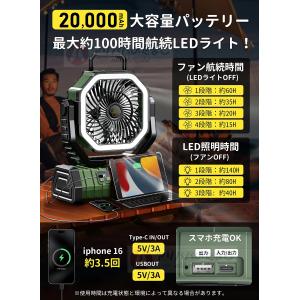 扇風機 ソーラー 充電式 ソーラー扇風機 20...の詳細画像2