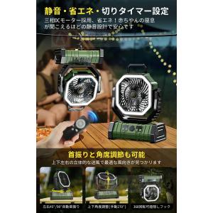 扇風機 ソーラー 充電式 ソーラー扇風機 20...の詳細画像4