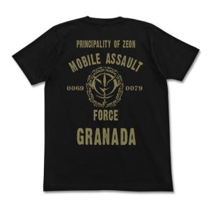 機動戦士ガンダム ジオン突撃機動軍Tシャツ BLACK Lサイズ コスパ 【4月末〜5月上旬】の商品画像