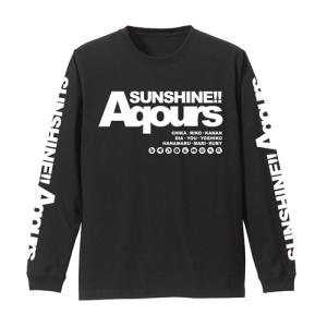 ラブライブ！ サンシャイン!! AqoursロングスリーブTシャツ BLACK XLサイズ コスパ 【7月上旬】の商品画像