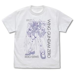 新機動戦記ガンダムW Endless Waltz ウイングガンダムゼロ EW Tシャツ WHITE Lサイズ コスパ【予約/8月上旬】｜alice-sbs-y