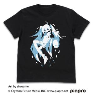 初音ミク Tシャツ sirozame Ver. BLACK XLサイズ コスパ 【12月末〜1月上旬】の商品画像