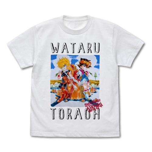 魔神英雄伝ワタル グッズ ワタル＆虎王 フルカラーTシャツ WHITE XLサイズ コスパ【予約/1...