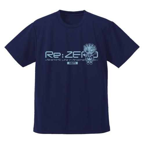 リゼロ グッズ レム ドライTシャツ デフォルメVer. NAVY Re:ゼロから始める異世界生活 ...