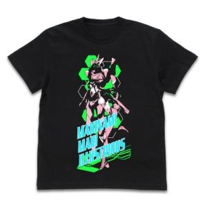 エヴァンゲリオン グッズ マリ＆8号機 Tシャツ BLACK XLサイズ コスパ 【7月上旬】の商品画像