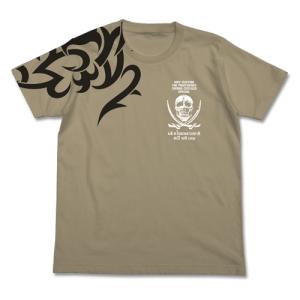 ブラックラグーン グッズ レヴィ タトゥーTシャツ SAND KHAKI Lサイズ コスパ 【7月上旬】の商品画像