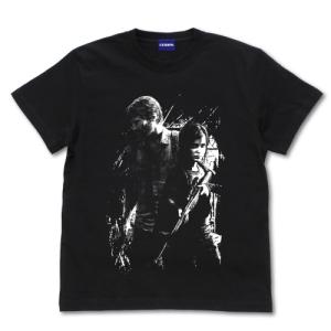 The Last of Us エリーとジョエル Tシャツ BLACK Mサイズ コスパ【予約/7月上...