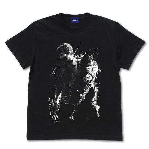 The Last of Us エリーとジョエル Tシャツ BLACK Lサイズ コスパ【予約/8月上...