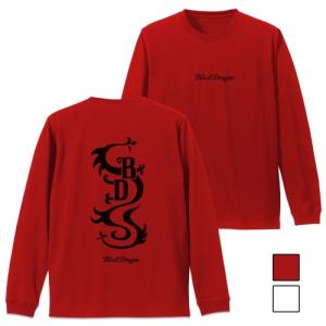 東京リベンジャーズ 黒龍 袖リブロングスリーブTシャツ RED Sサイズ コスパ 【8月上旬】の商品画像