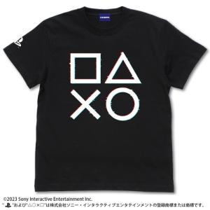 プレイステーション Tシャツ for PlayStation Shapes Logo Glich ver. BLACK Sサイズ コスパ 【8月上旬】の商品画像
