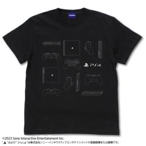 プレイステーション Tシャツ for PlayStation (TM) 4 BLACK Lサイズ コスパ 【8月上旬】の商品画像