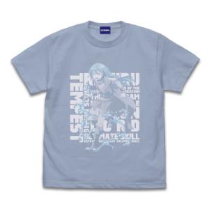 転スラ 転生したらスライムだった件 リムル＝テンペスト スクエア Tシャツ ACID BLUE Mサイズ コスパ 【7月上旬】の商品画像