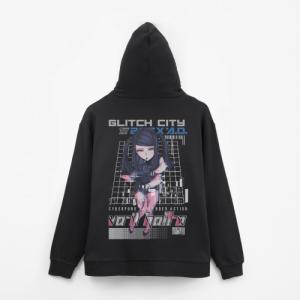 VA-11 HALL-A ジル ジップパーカー BLACK Mサイズ コスパ 【4月上旬】の商品画像