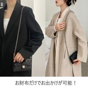 お財布がショルダーに変わるパッド付チェーンスト...の詳細画像1