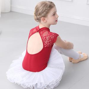 120cm ダンス服 大人 練習着 バレエレオ...の詳細画像3