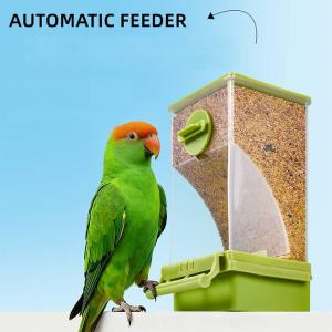 インコ 鳥 ケージ取り付け鳥用フードフィーダー...の詳細画像1