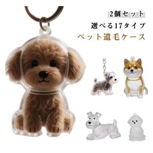 キーホルダー 遺毛 犬の毛収納ボトル 透明 ペ...の詳細画像5