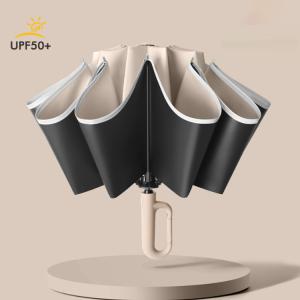 逆さ傘 折りたたみ傘 自動開閉 10本骨 大き...の詳細画像2