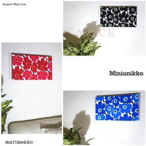 ファブリックパネル アートパネル 花 マリメッ...の詳細画像1
