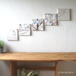 marimekko（マリメッコ） アートパネル タペストリー 4枚 キャンバス