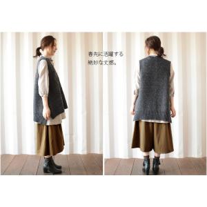 ワイドパンツ ガウチョパンツ スカンツ スカー...の詳細画像5