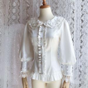 anana（アナナ） 30％OFF SALE anana ジョーゼットフリルリボンドット