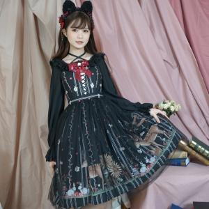 45R 45rpm バックボタンダンガリーデニムワンピース インディゴM位